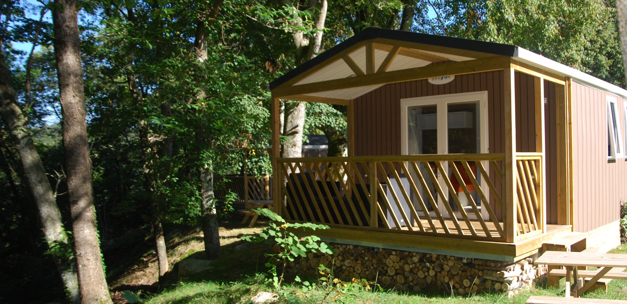 Bio cottage camping la Forêt Lourdes
